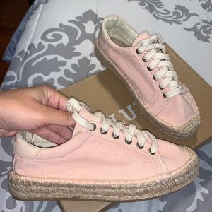 Soludos platform tennis sneaker